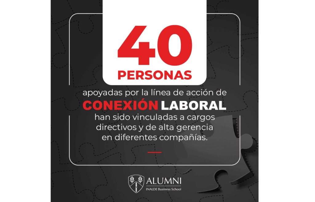 40 asesorados de Conexión Laboral lograron vincularse a cargos directivos y de alta gerencia