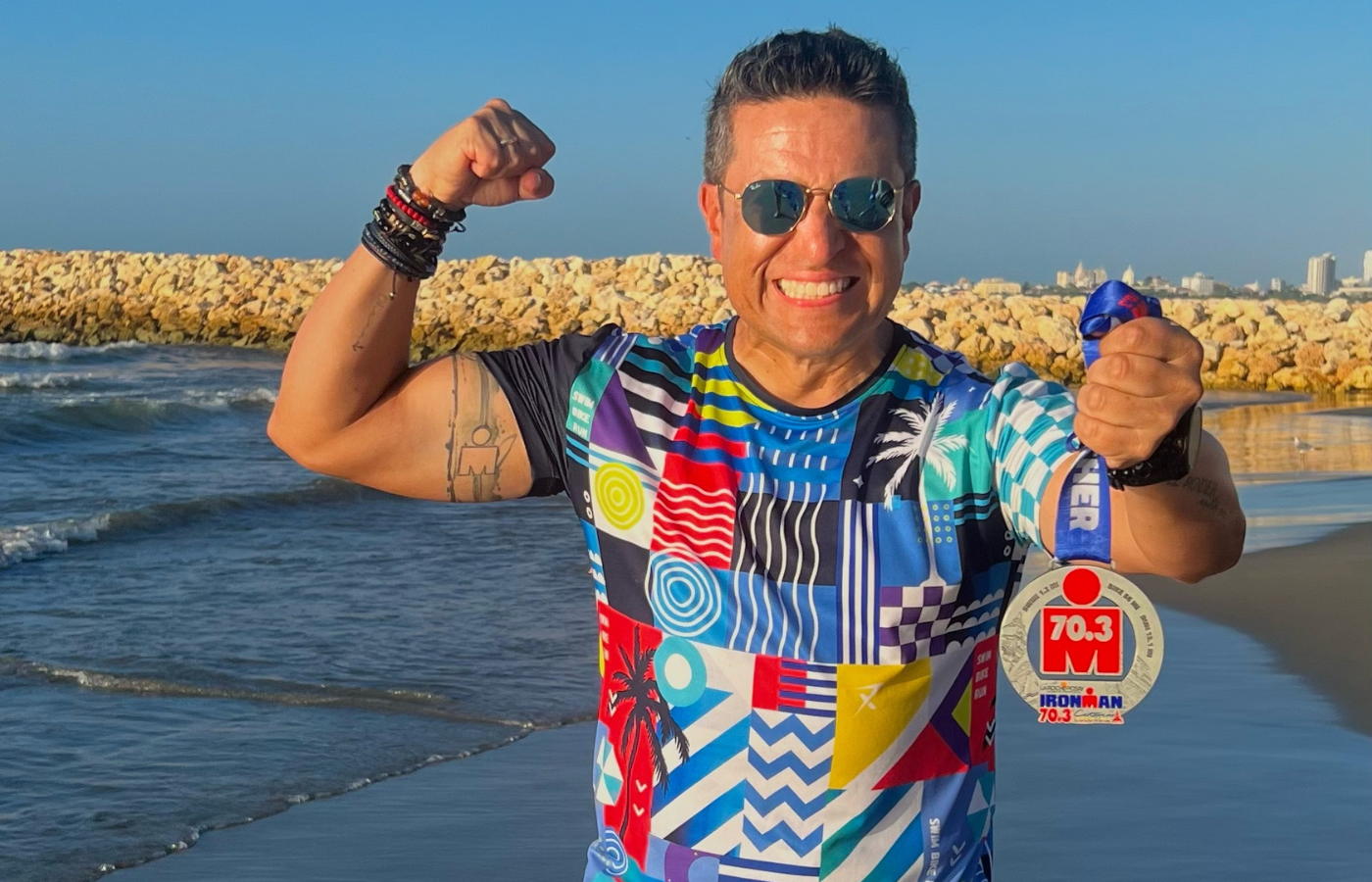 César Suárez. un triatleta apasionado