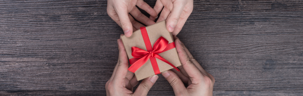 De la serie distinciones: Dar y recibir. Ofrecer y tomar